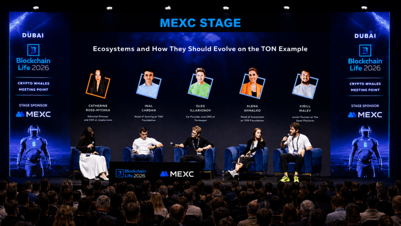 Company presentation at the&nbsp;<span>MEXC Stage</span>